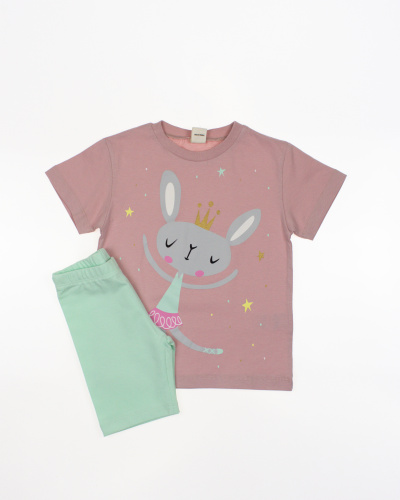 DMB KIDS 0432 Костюм  (цвет: Пудровый\мятный)