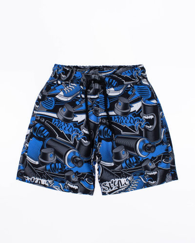 CEGISA 3094 Шорты (купальные) (цвет: Черный с синим)