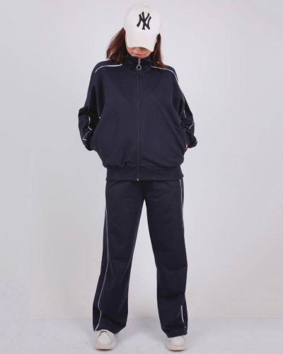 TETO 0834 Костюм "оверсайз" (цвет: Темно-синий)